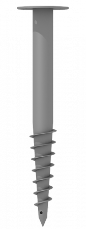 Винтовая свая. Грунт ГФ-021 - СВМ-F 76 (4) - 1500